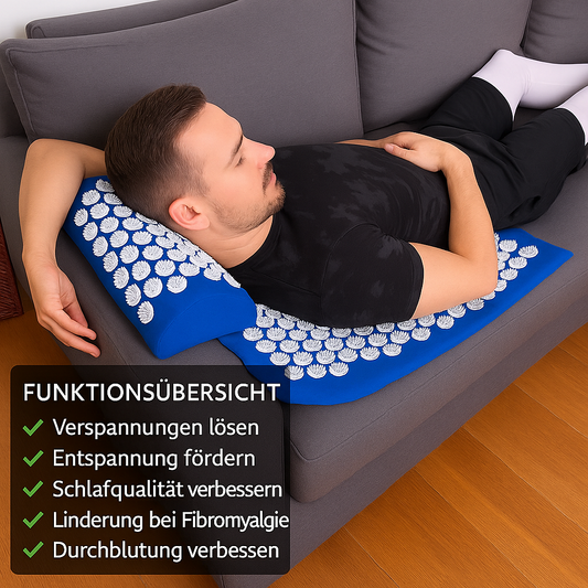 Luravon™ Akupressur-Massage-Matte & Kissen Set