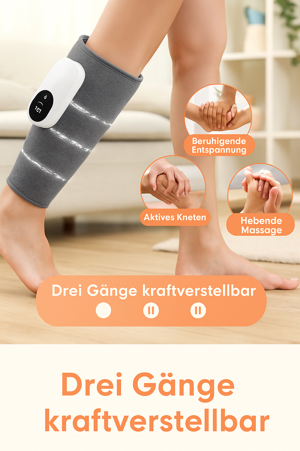 Luravon™ AirPress-Wadenmassierer